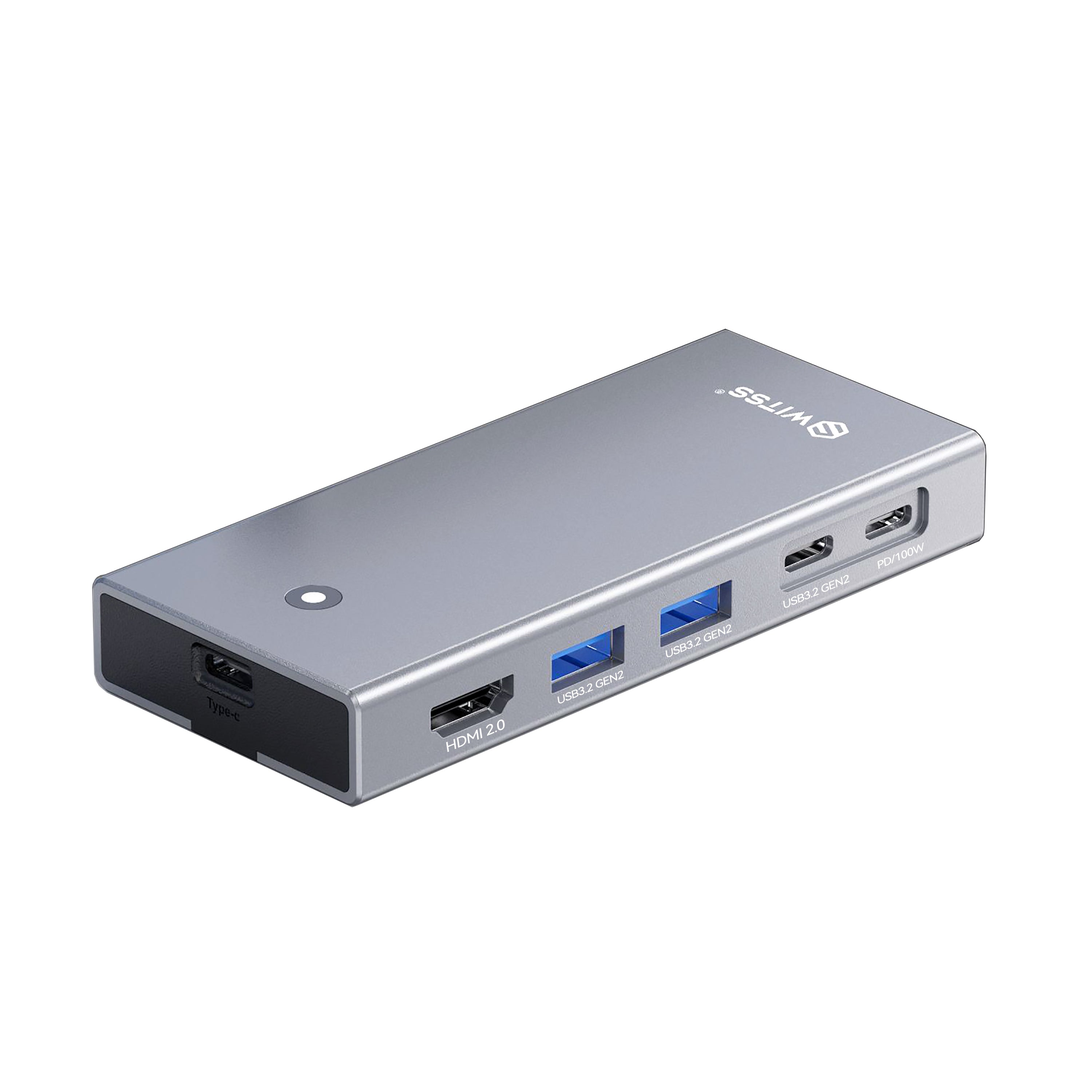Switss® 5 in 1 USB-C en M.2 SSD behuizing Hub